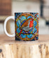 Bobbin Robin Suncatcher Artwork Ceramic Mug